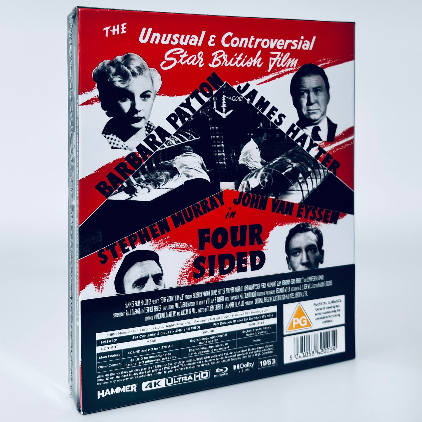 Four Sided Triangle 4K Ultra HD Blu-ray 1953 Hammer Limited 4 Terence Fisher