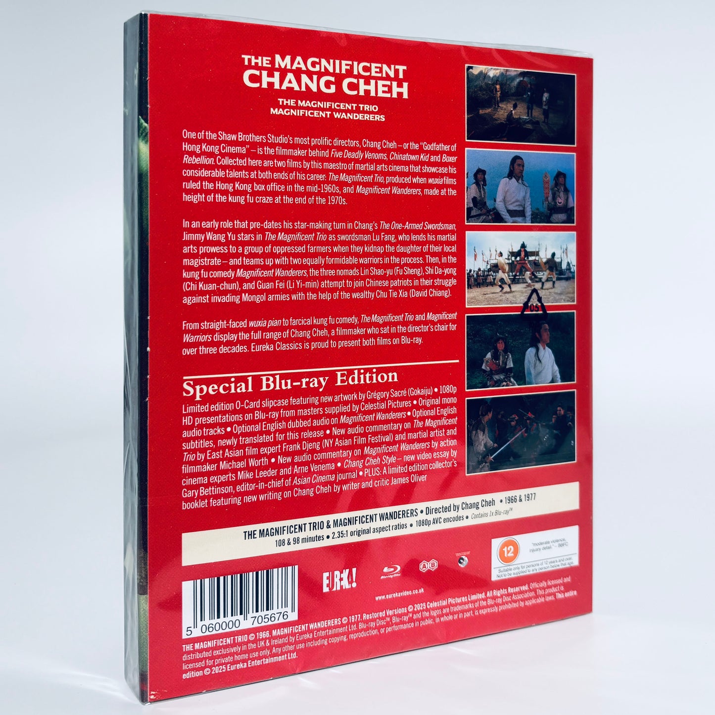 The Magnificent Chang Cheh Trio Wanderers Blu-ray Eureka Shaw Brothers