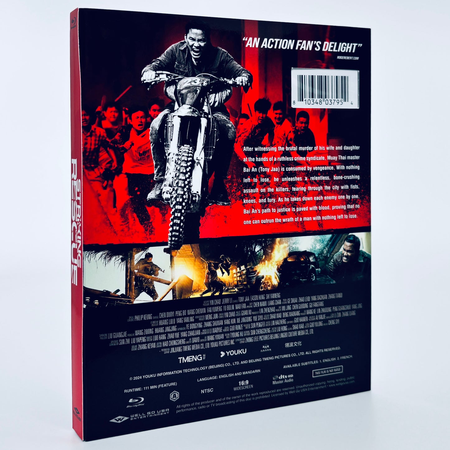 Striking Rescue Blu-ray Tony Jaa Well Go USA Kung Fu Martial Arts Xing Yu