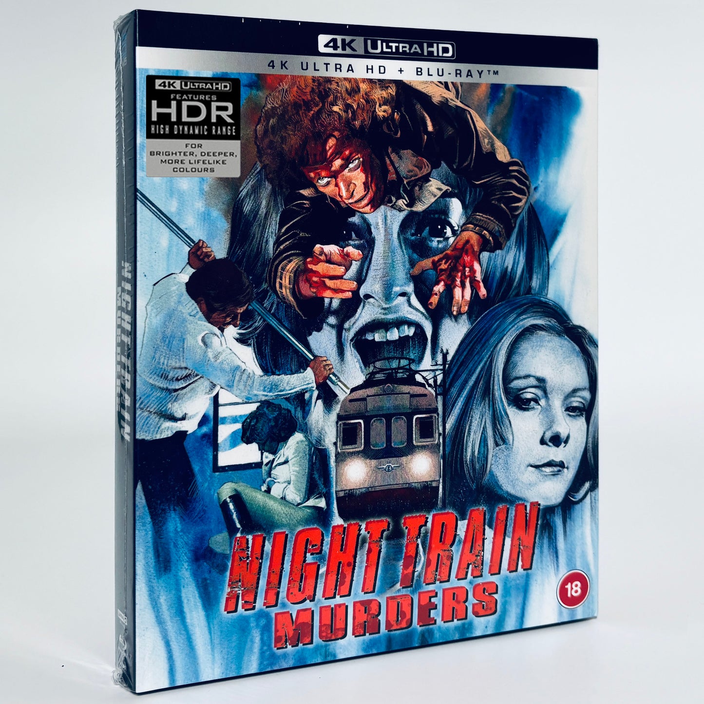 Night Train Murders 4K Ultra HD Blu-ray 88 Films UHD Last Stop on the Trains