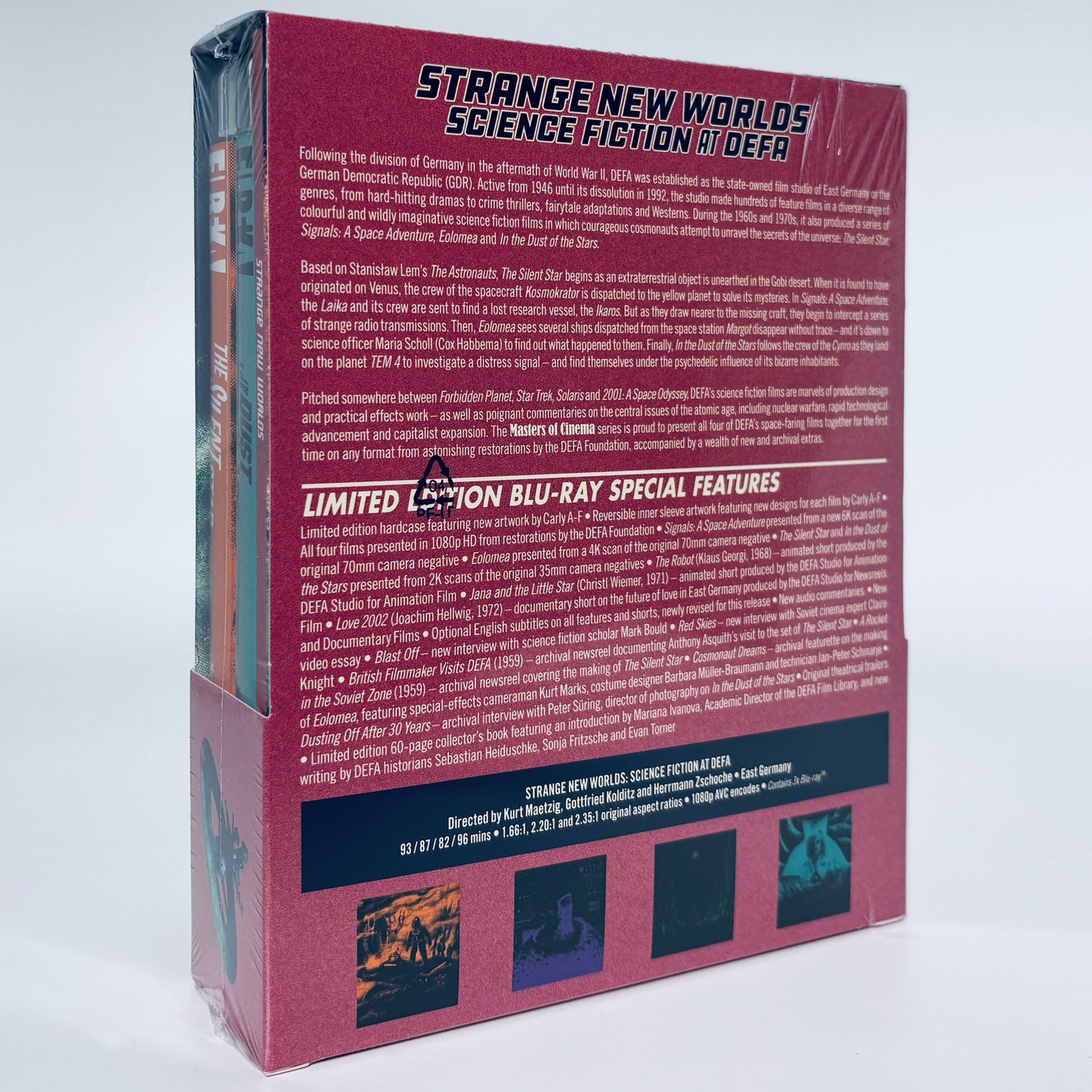 Strange New Worlds Science Fiction at DEFA Blu-ray Eureka Silent Star Signals