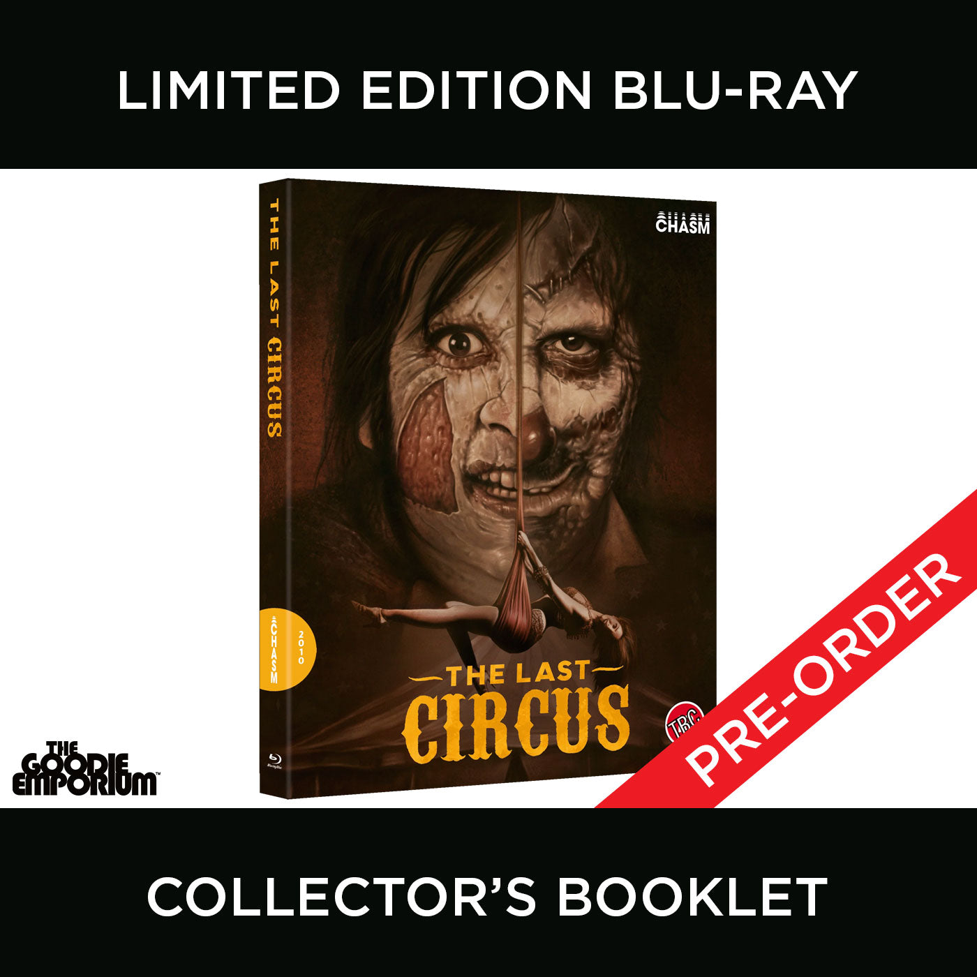 The Last Circus Blu-ray 2010 Radiance Chasm Films Álex de la Iglesia Carlos Areces