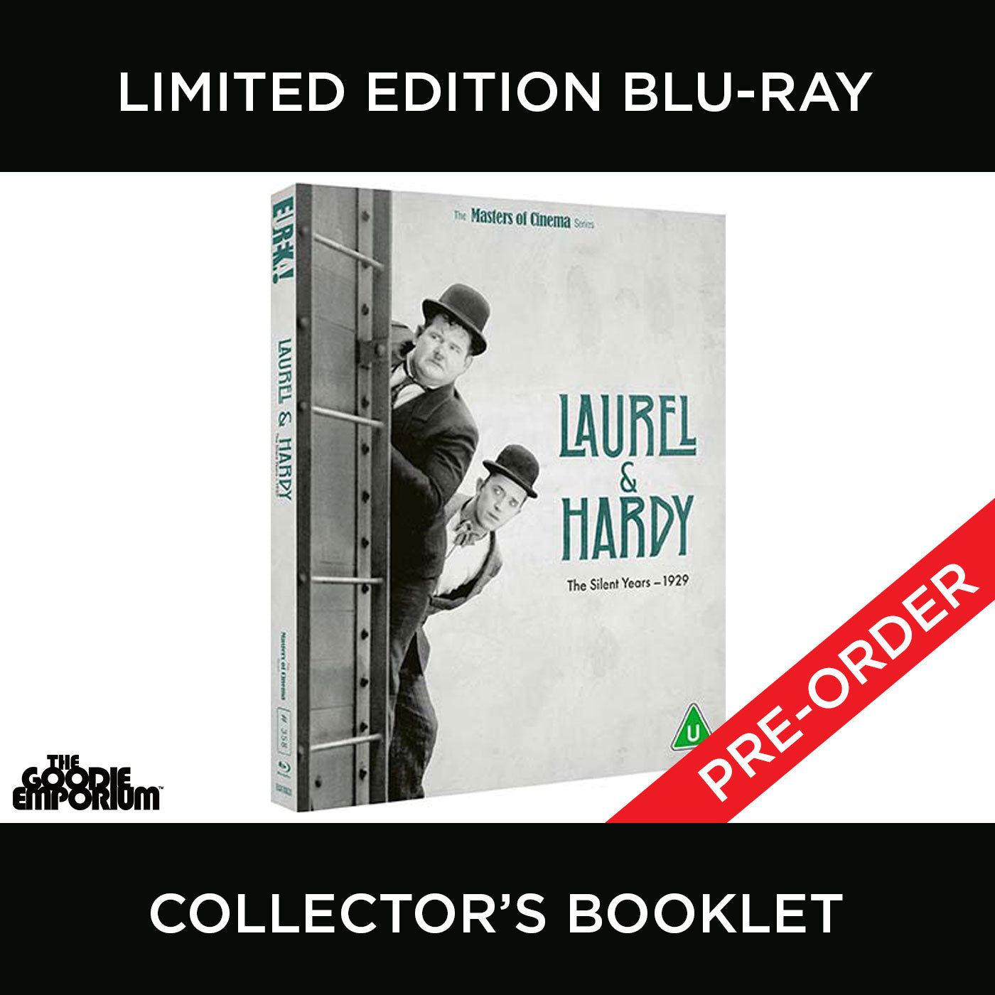 Laurel and Hardy The Silent Years 1929 Blu-ray 2-Disc Eureka UK