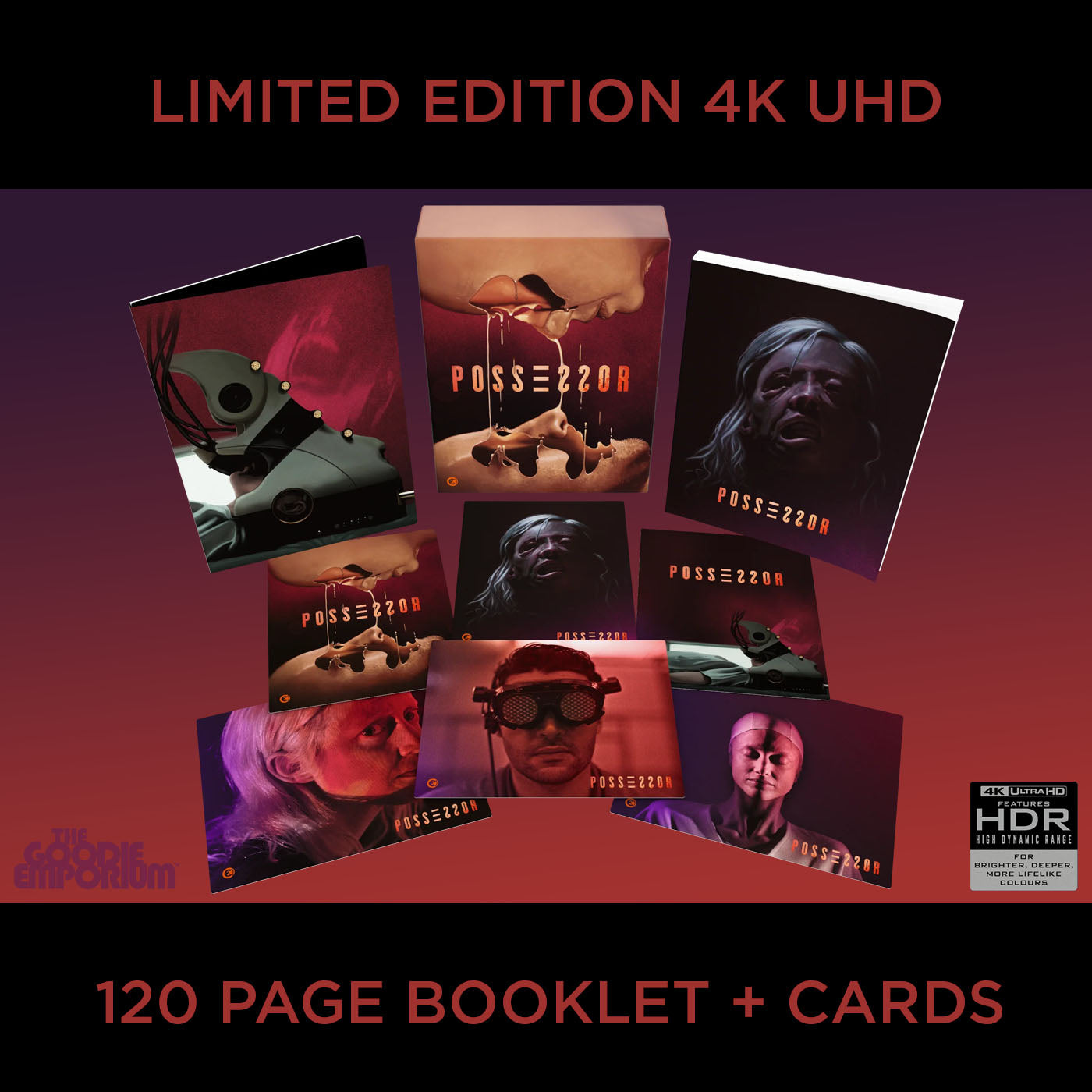 Possessor Cronenberg Brandon 4K Ultra HD Second Sight Limited Edition Blu-ray