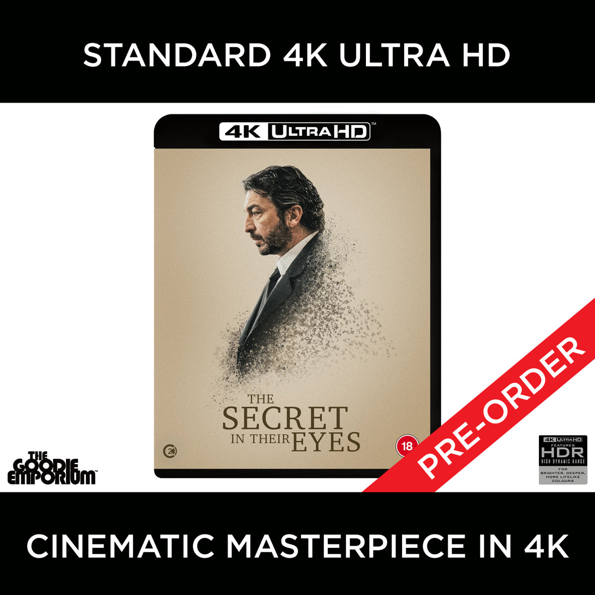 The Secret in Their Eyes 4K Ultra HD Blu-ray 2009 Second Sight Juan José Campanella