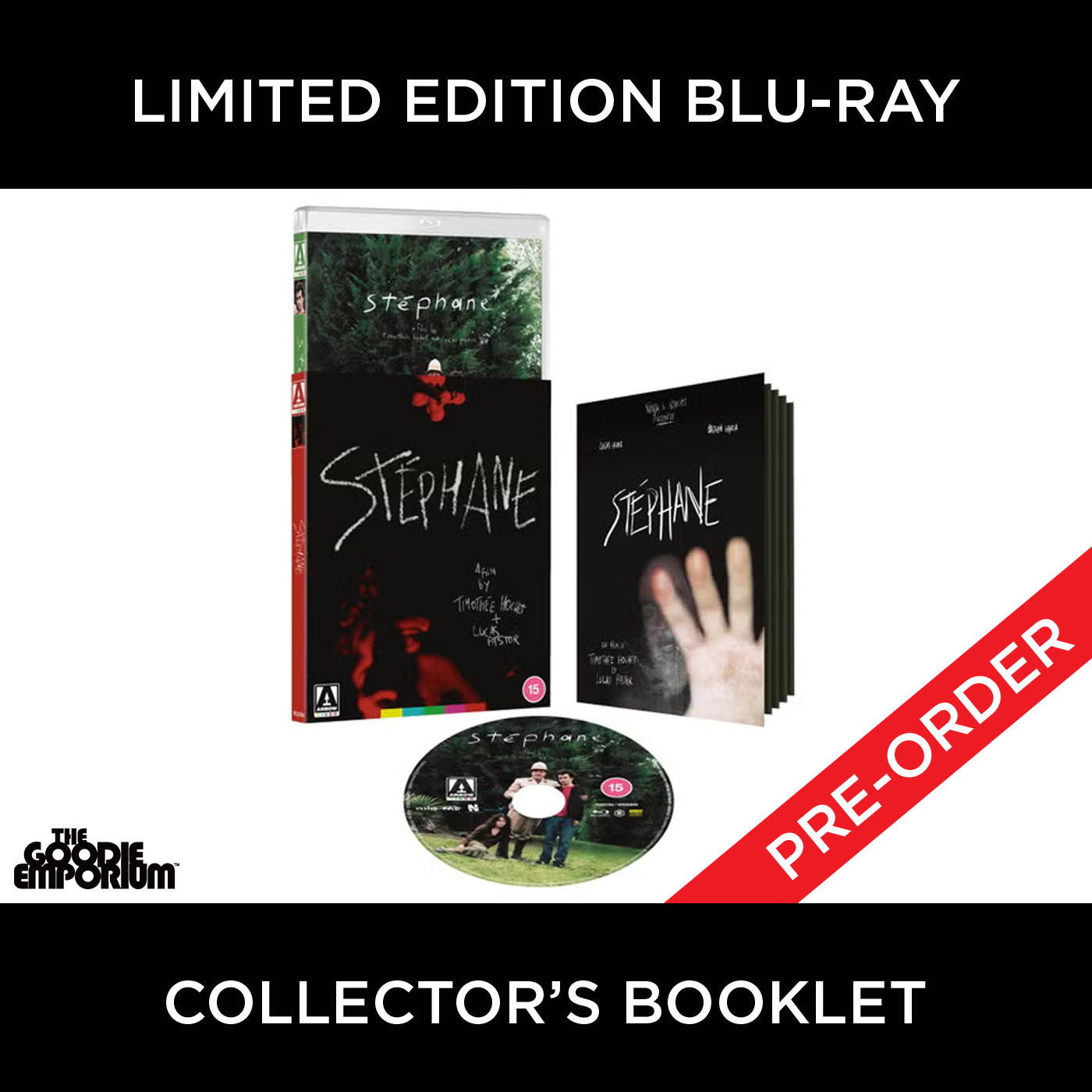 Stéphane Blu-ray 2023 Arrow Stephane Timothée Hochet Lucas Pastor Stephanie