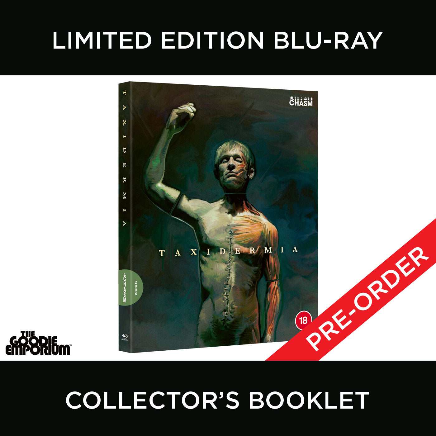 Taxidermia Blu-ray 2006 Radiance Chasm Films Csaba Czene György Pálfi