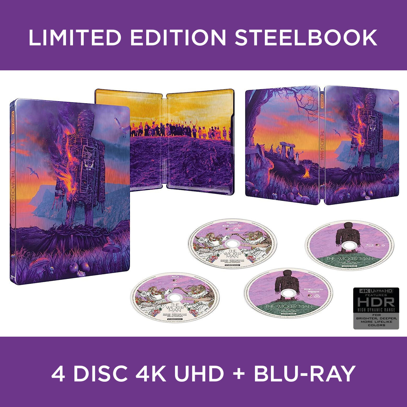 UK 4K Ultra-HD Steelbooks – Metal Movies