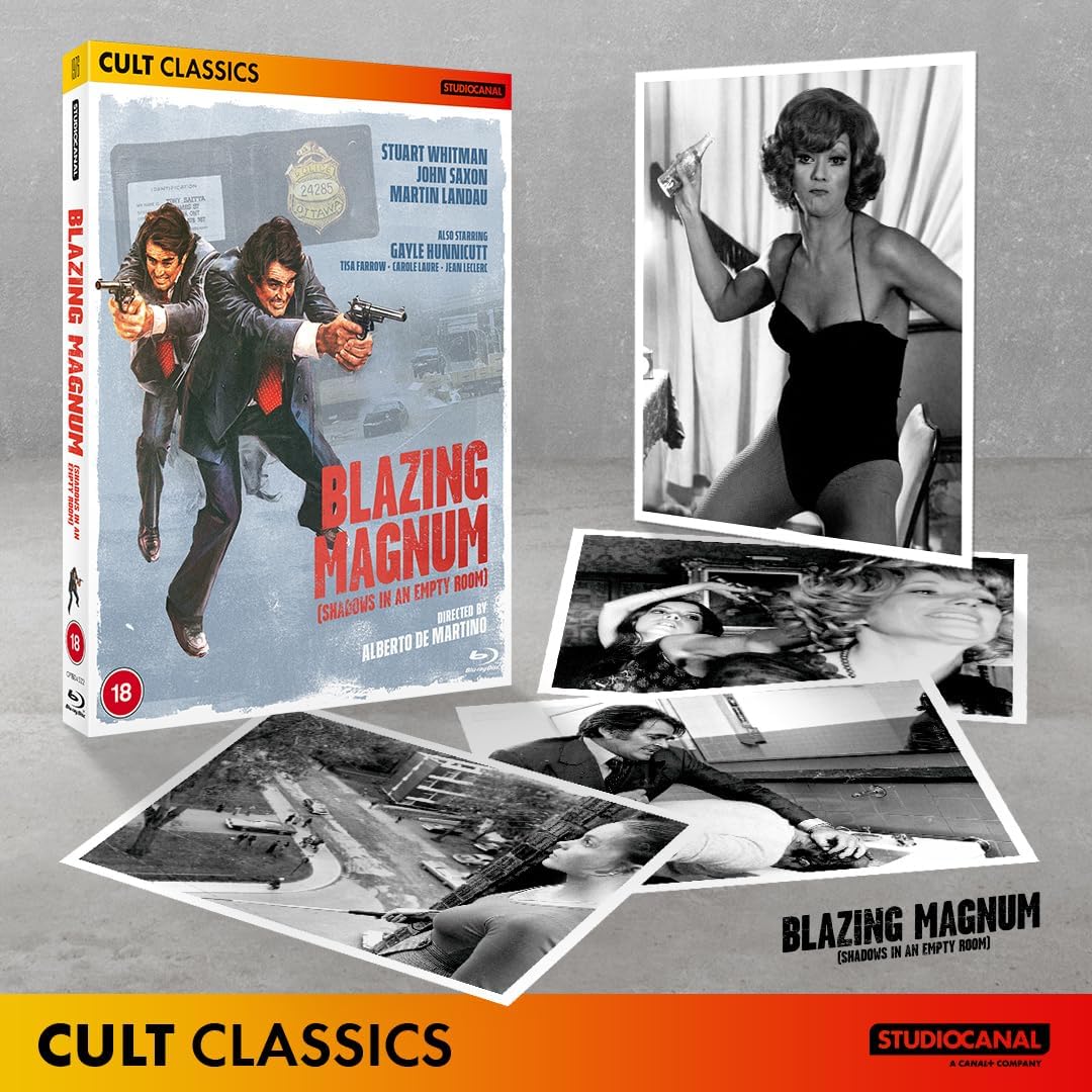Blazing Magnum Alberto De Martino Region B Blu-ray Studio Canal Strange Shadows in an Empty Room
