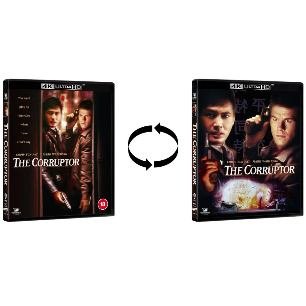 The Corruptor 4K Ultra HD 1999 Blu-ray Chow Yun-fat Mark Wahlberg Toy Robot Video Arrow The Corrupter