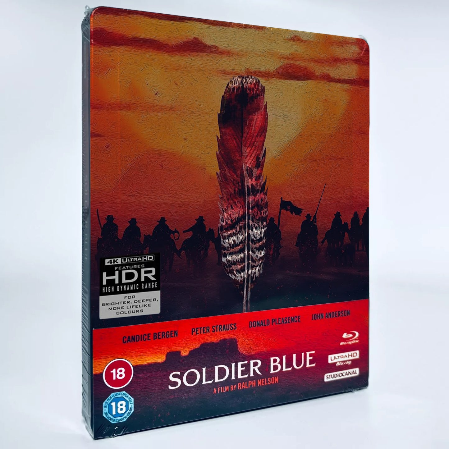 Soldier Blue 4K Ultra HD Blu-ray 1970 Steel Book SteelBook Studio Canal
