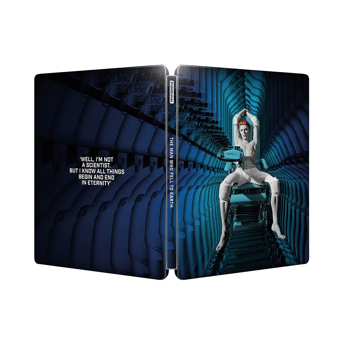 Man Who Fell to Earth David Bowie SteelBook Steel Book 4K Ultra HD Studio Canal