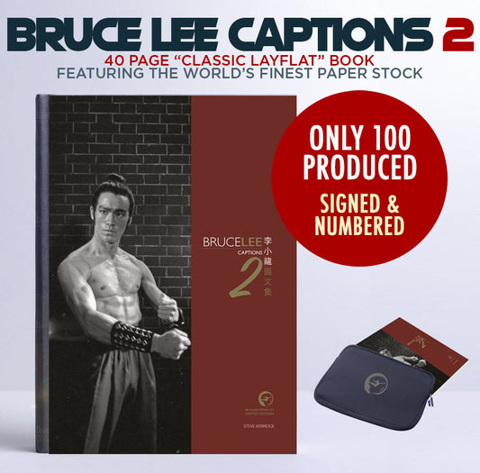 Bruce Lee Captions 2 II Book Classic LayFlat Book lay flat Game of Death