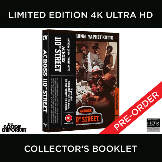 Across 110th Street 4K Ultra HD Blu-ray 1972 Radiance Transmission UHD Anthony Quinn Yaphet Kotto Anthony Franciosa