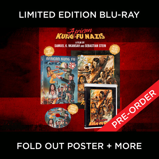 African Kung-Fu Nazis Blu-ray 2019 Sebastian Stein Samuel K. Nkansah Hideiki Tojo