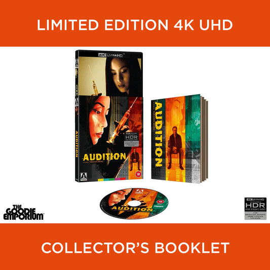 Audition 4K Ultra HD Blu-ray Arrow Takashi Miike Ryo Ishibashi 1999