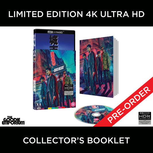 The Big Heat 4K Ultra HD Blu-ray UHD Arrow Johnnie To Waise Lee Joey Wong