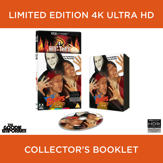 Bill & Ted's Bogus Journey 4K Ultra HD Blu-ray 1991 Arrow and Keanu Reeves Alex Winter