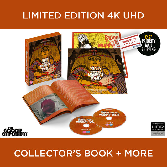 Blood From The Mummy’s Tomb 4K Ultra HD Blu-ray Hammer Films The Jewel of Seven Stars