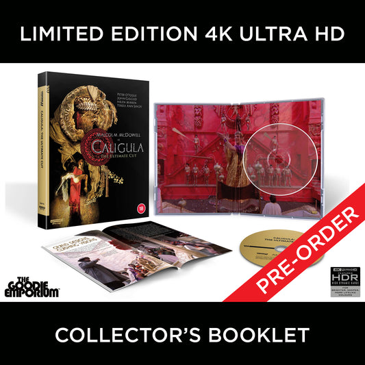 Caligula - The Ultimate Cut 4K Ultra HD Blu-ray Caligola 1979 Malcolm McDowell Tinto Brass Visions Home Video