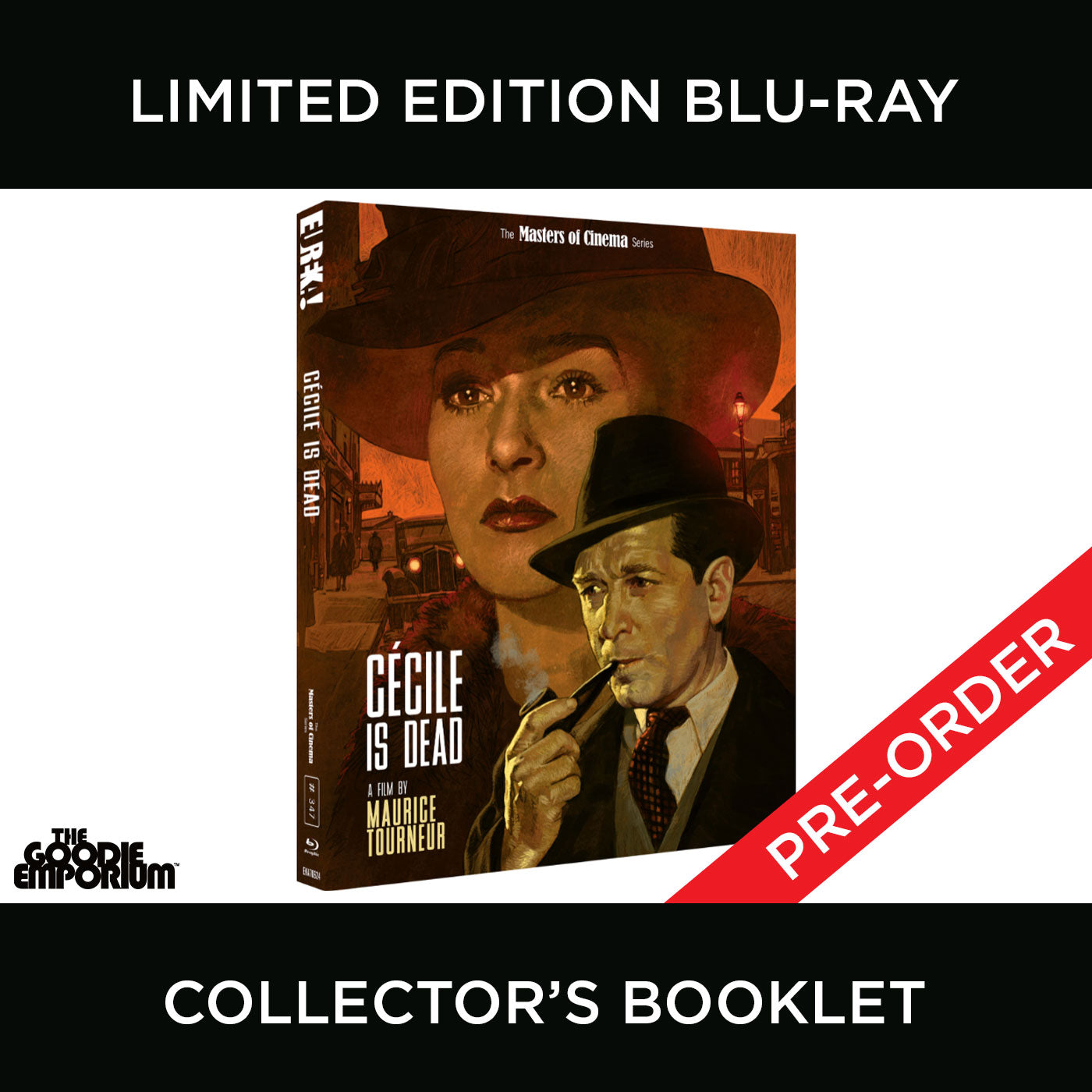 Cecile is Dead Eureka 1944 Blu-ray Maurice Tourneur Albert Préjean Santa Relli