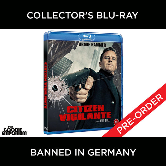 Citizen Vigilante Blu-ray 2026 Armie Hammer Costas Mandylor Uwe Boll