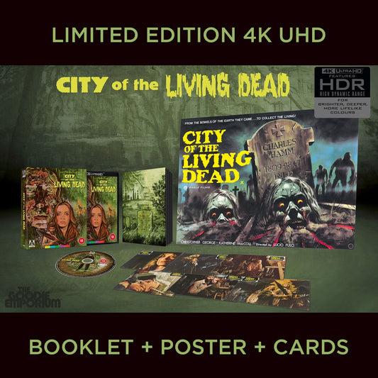 City of the Living Dead 1980 Lucio Fulci UHD 4K Arrow Films Ultra HD Blu-ray UK