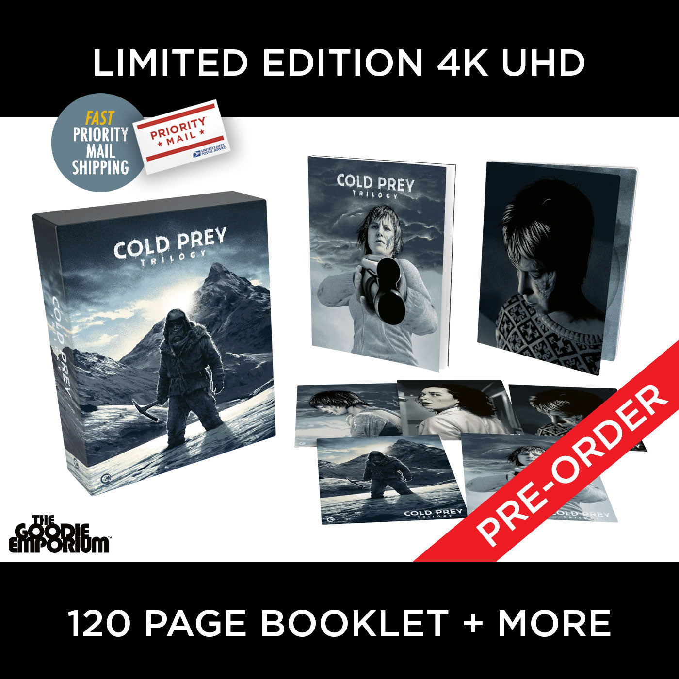 Cold Prey Trilogy Blu-ray Second Sight Roar Uthaug Mats Stenberg Mikkel Brænne Sandemose