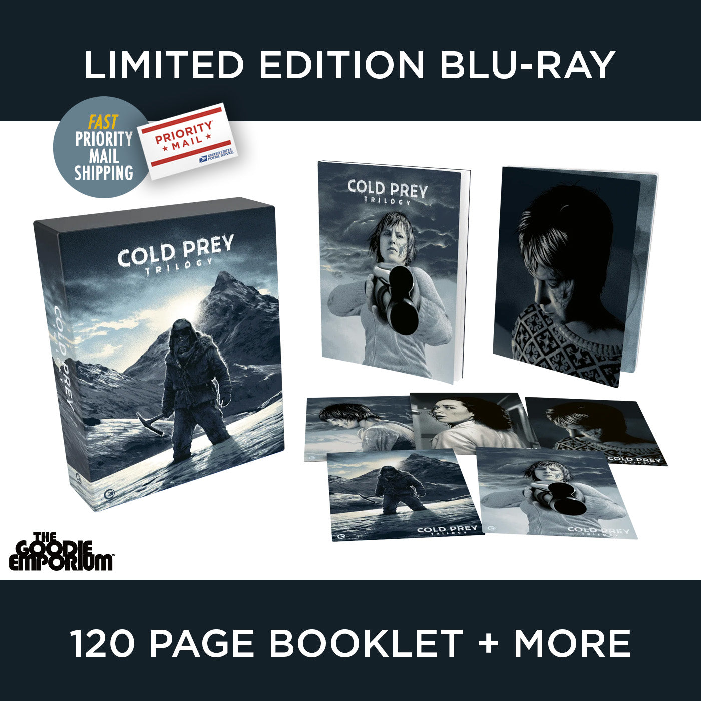 Cold Prey Trilogy Blu-ray Second Sight Roar Uthaug Mats Stenberg Mikkel Brænne Sandemose