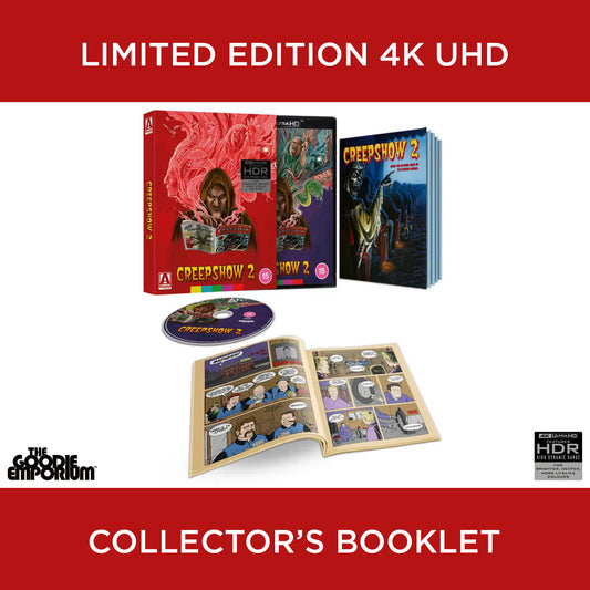 Creepshow 2 4K Ultra HD Blu-ray UHD Arrow II Creep show comic book