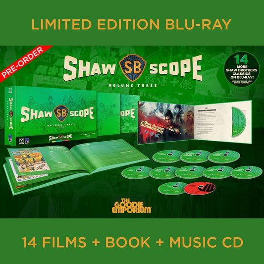 PRE-ORDER: Shawscope Volume 3 Shaw Brothers Bros III Vol Blu-ray Arrow Video