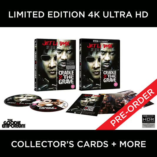 Cradle 2 the Grave 4K Ultra HD 2003 Blu-ray Jet Li to DMX Mark Dacascos Tom Arnold