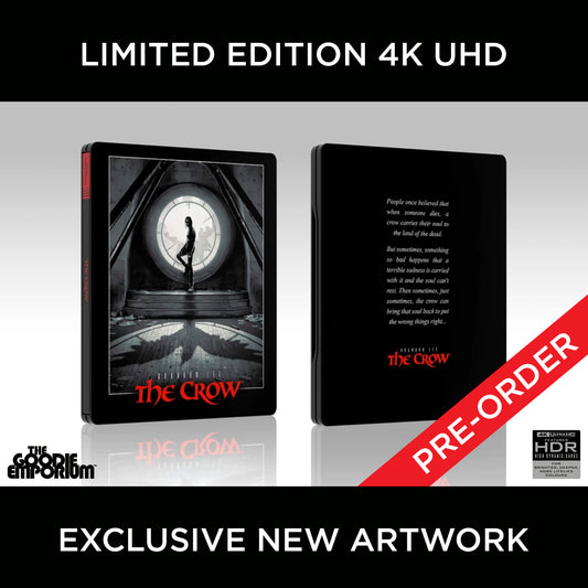 The Crow 4K Ultra HD UHD Blu-ray Brandon Lee Steel Book Steelbook Paramount