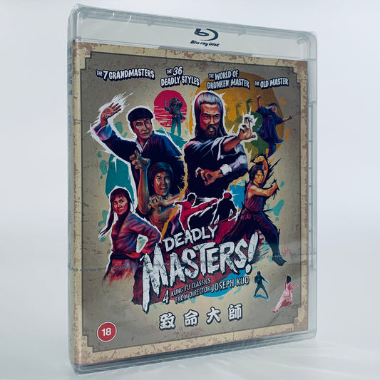 Deadly Masters Joseph Kuo 7 Grandmasters 36 Deadly Styles World of Drunken Old Master Blu-ray Eureka