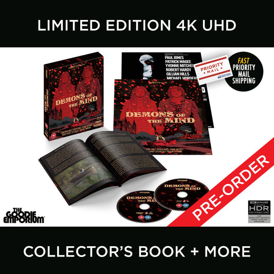 Demons of the Mind 4K Ultra HD Blu-ray Hammer Films Peter Sykes Paul Jones Patrick Magee