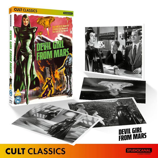 Devil Girl from Mars 1954 Patricia Laffan Region B Blu-ray Studio Canal