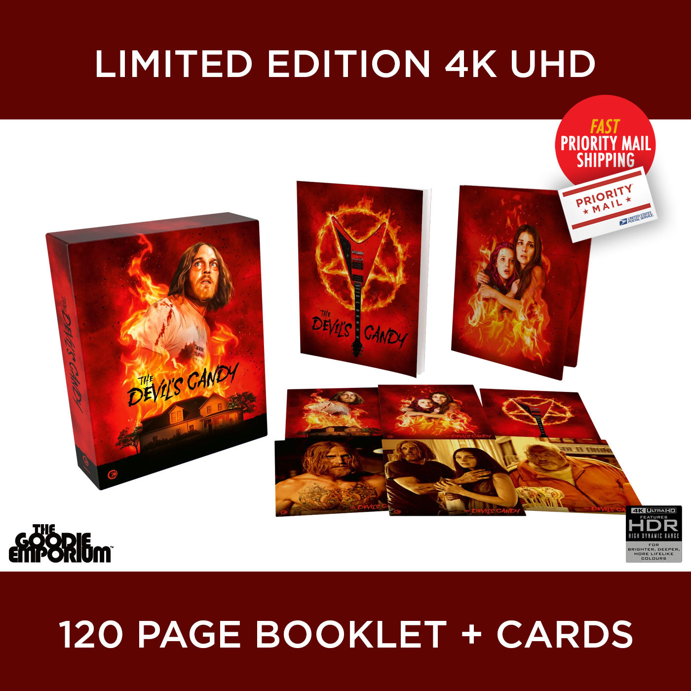 The Devil's Candy 4K Ultra HD Blu-ray 2017 Second Sight Devils Sean Byrne Ethan Embry