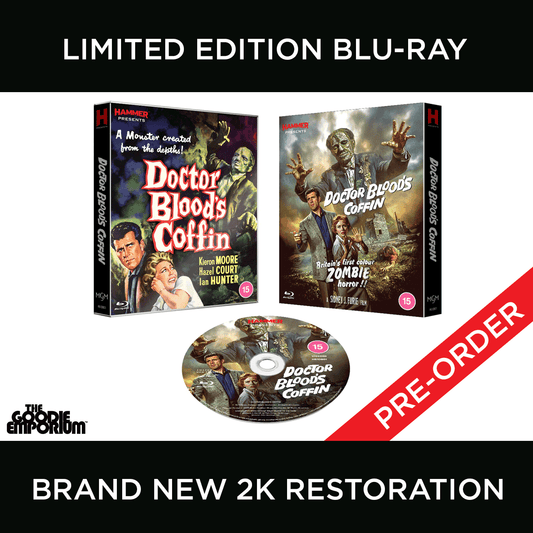 Doctor Blood's Coffin Blu-ray 1961 Hammer Films Kieron Moore Dr Nathan Juran Nicolas Roeg Sidney J. Furie