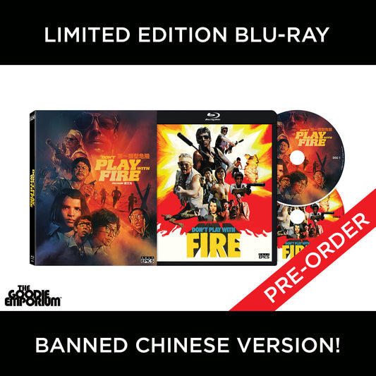 Don't Play with Fire Blu-ray Tsui Hark Dangerous Encounters of the First Kind 1980 Cult Epics Dont 1st