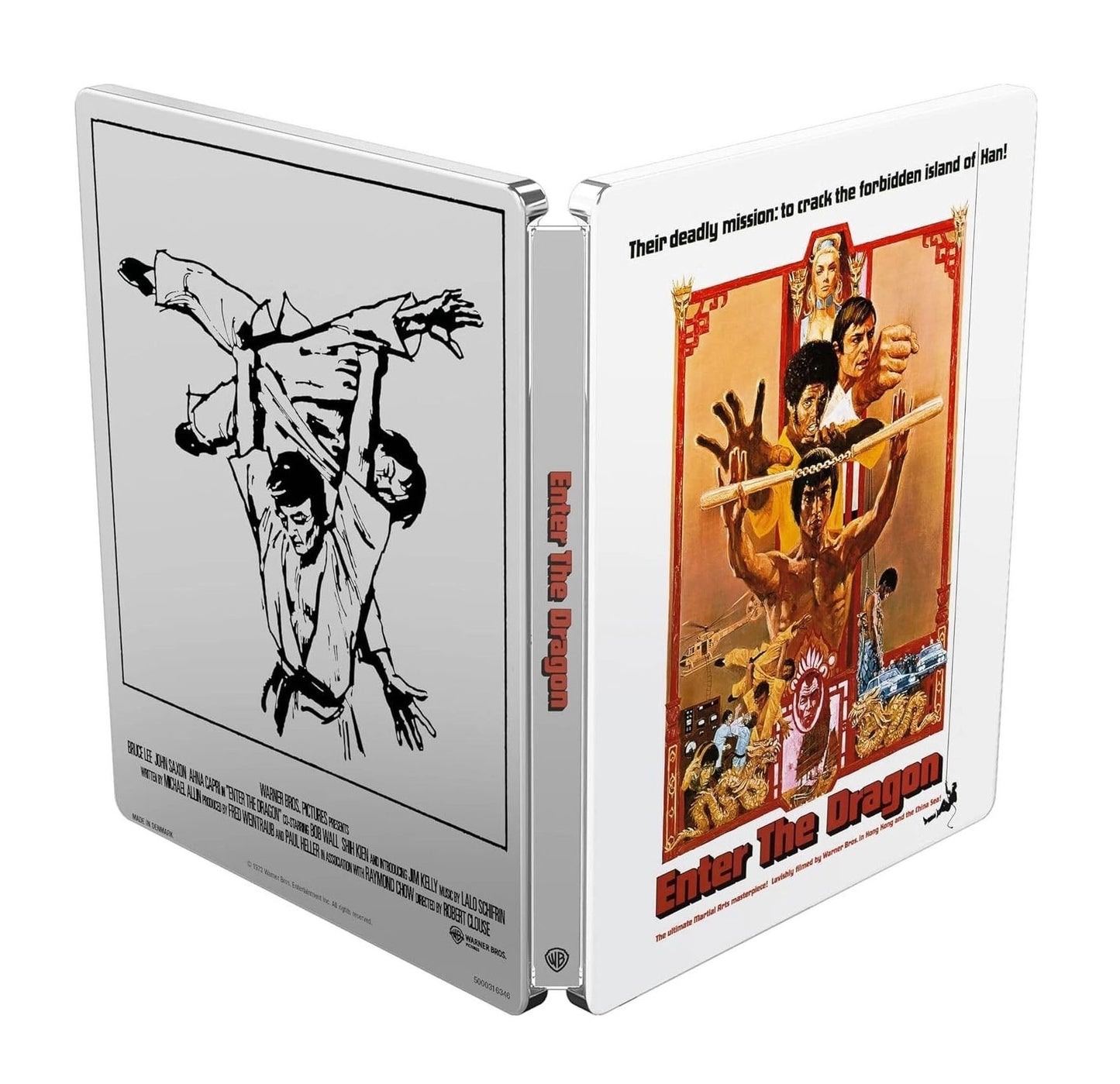Enter the Dragon 4K Ultra HD UHD Bruce lee Blu-ray Warner SteelBook Steel Book