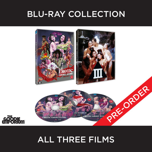 Erotic Ghost Story Blu-ray Trilogy 1 2 3 II III Collection 88 Films Amy Yip Standard