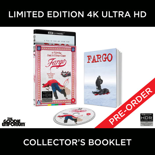 Fargo 4K Ultra HD Blu-ray 1996 	Joel Coen Ethan Coen Frances McDormand William H Macy