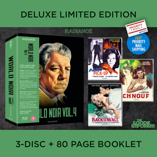 World Noir Vol 4 Volume IV Blu-ray Radiance Chnouf Back To The Wall Paris Pick-Up