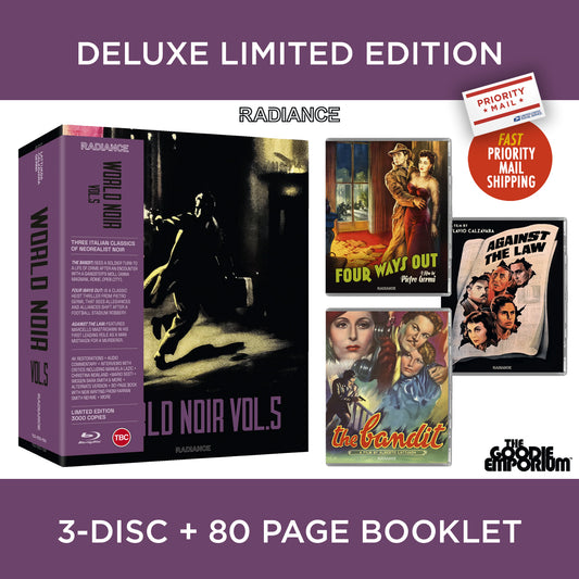 World Noir Vol 5 Volume V Blu-ray Radiance The Bandit Against the Law Four Ways Out