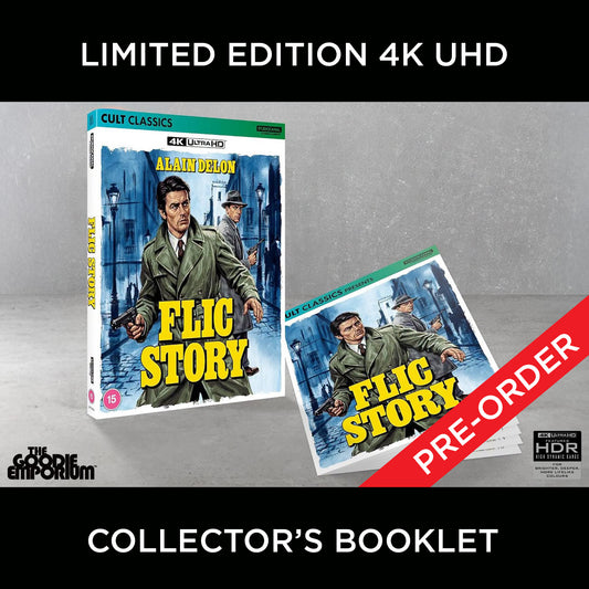 Flic Story 4K Ultra HD Blu-ray 1975 Studio Canal Jacques Deray Alain Delon
