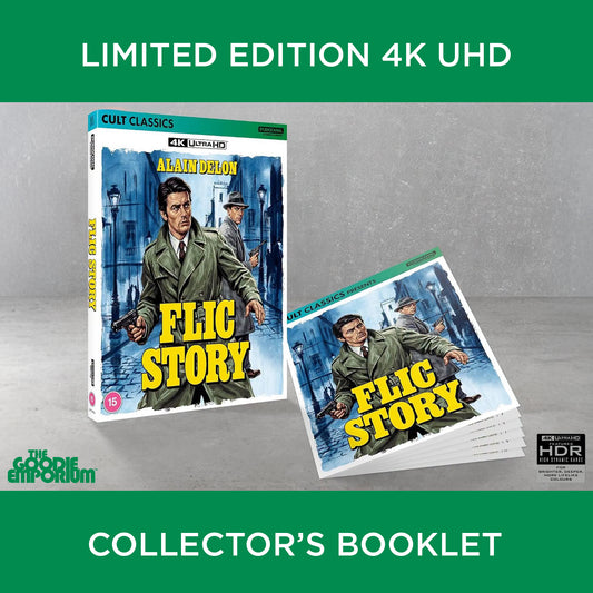 Flic Story 4K Ultra HD Blu-ray 1975 Studio Canal Jacques Deray Alain Delon