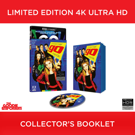 Go 4K Ultra HD Blu-ray 1999 Arrow Doug Liman Sarah Polley Timothy Olyphant Katie Holmes