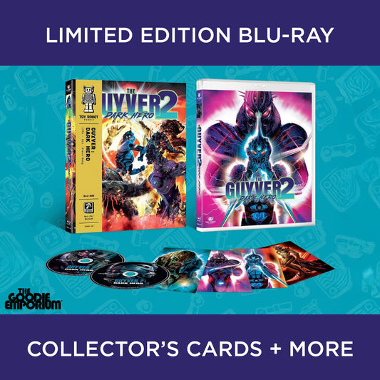 Guyver Dark Hero Blu-ray Toy Robot Video Arrow Guyver II 2 sequel