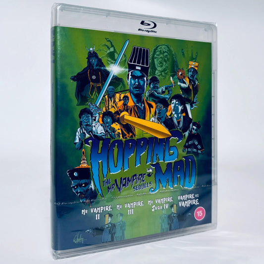 Hopping Mad Mr Vampire 2-Disc Sequels Blu-ray Eureka UK 2 II 3 III 4 IV Standard