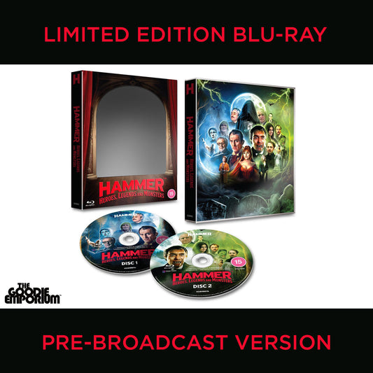 Hammer: Heroes, Legends and Monsters Blu-ray 2024 Hammer Films Documentary